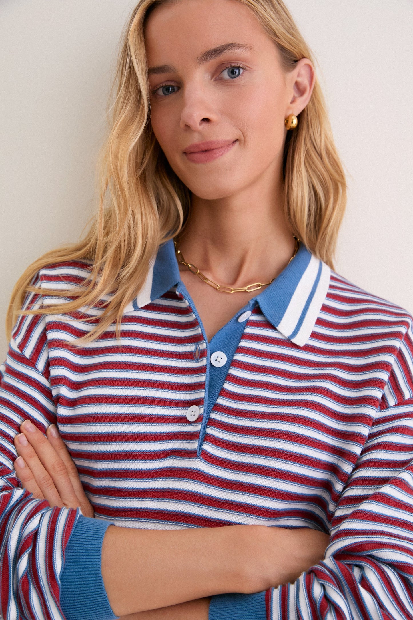 All-Star Stripe Clark Sweater