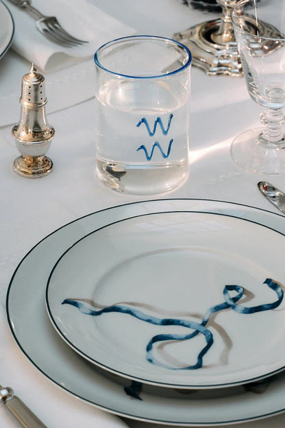 Blue Aquarius Lowball Glass (Set of 2)