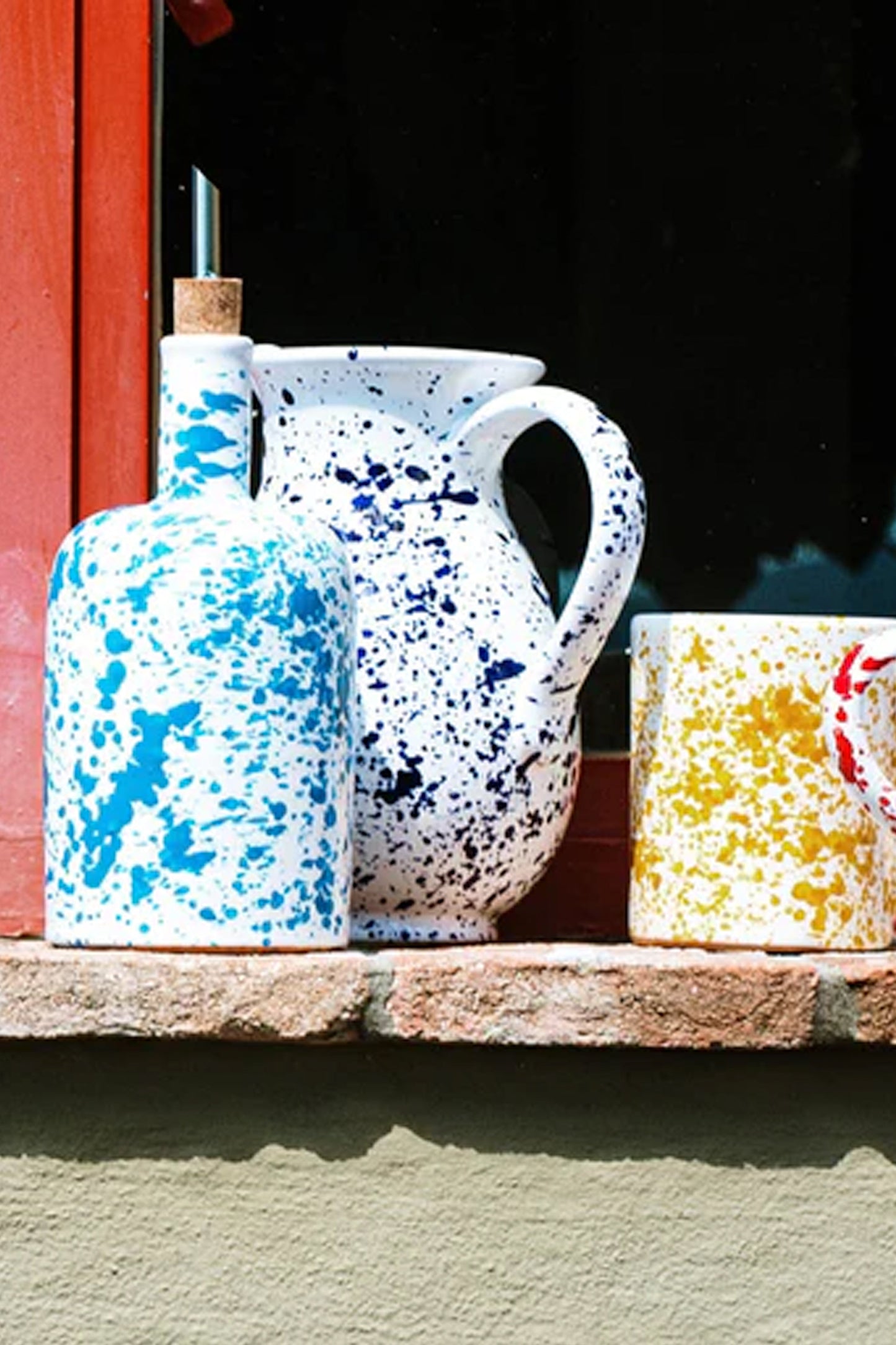 Amalfitana Splatter Olive Oil Bottle