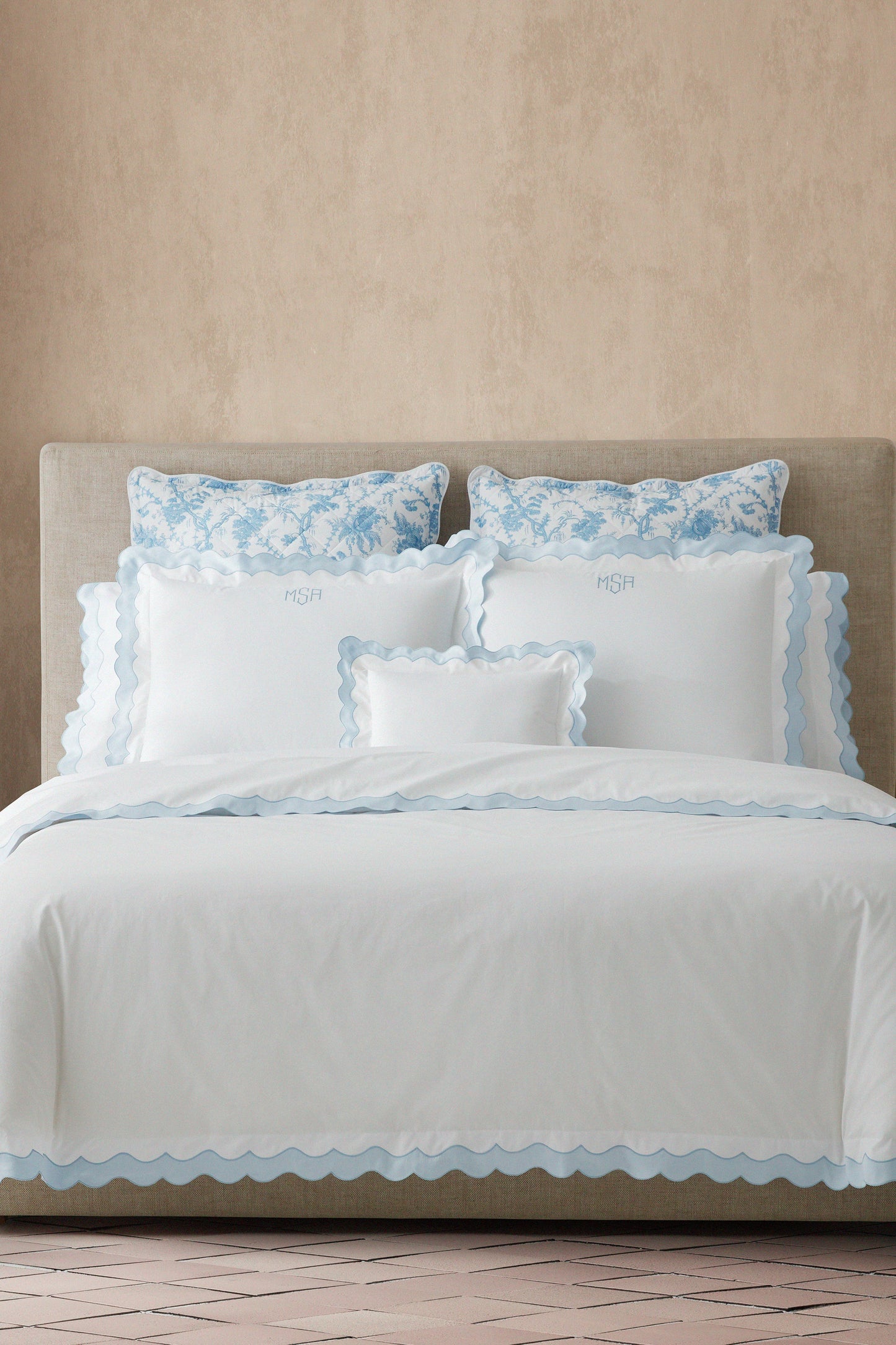 Blue Lorelei Duvet Cover