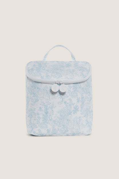 Blue Bunny Toile Take Away Insulated Lunch Bag