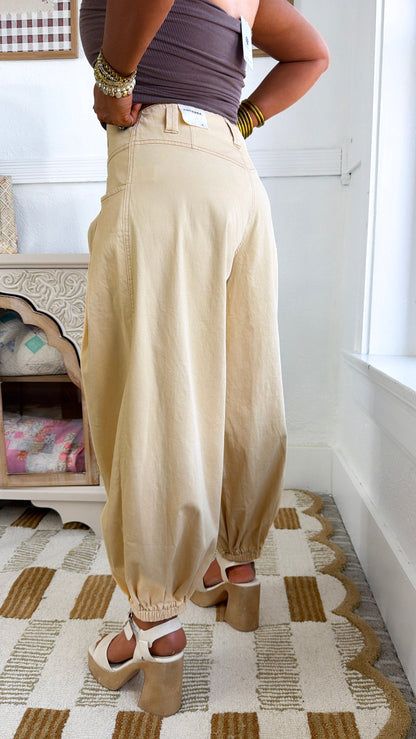 Bare Earth Wide Pant, Buttermilk
