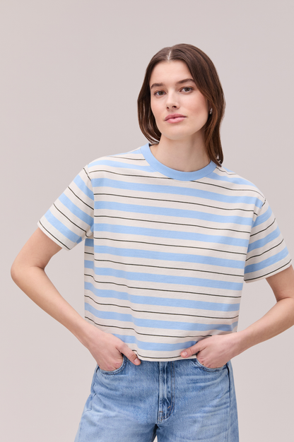 Recycled Striped Tee