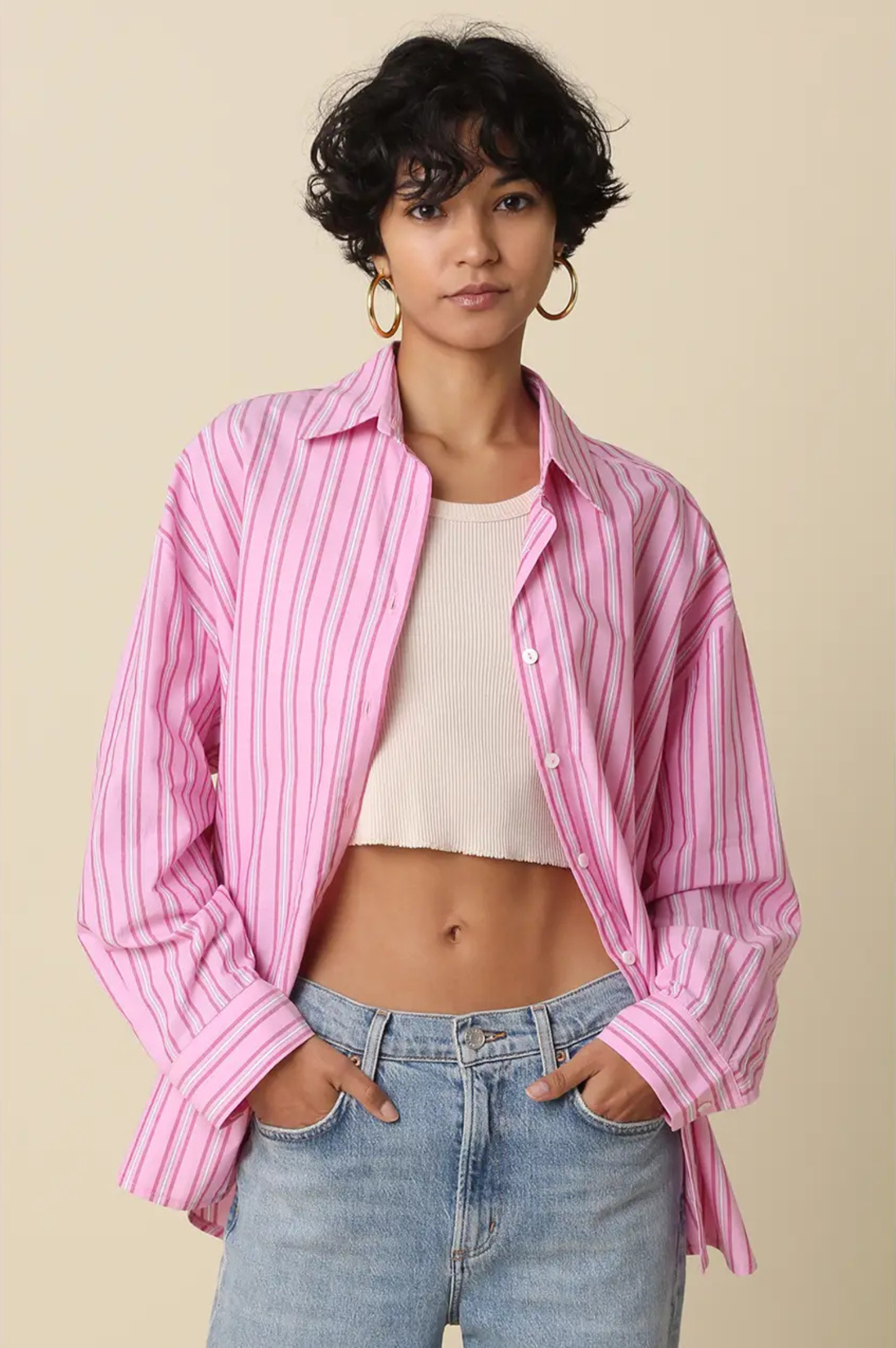 Micah Striped Button-Down Shirt