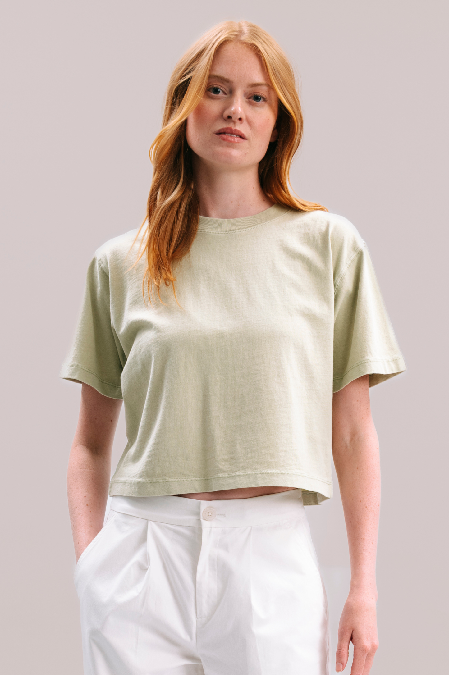 Relaxed Crop Tee