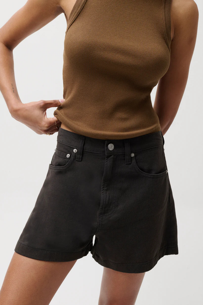Kimora High Rise Short - Black