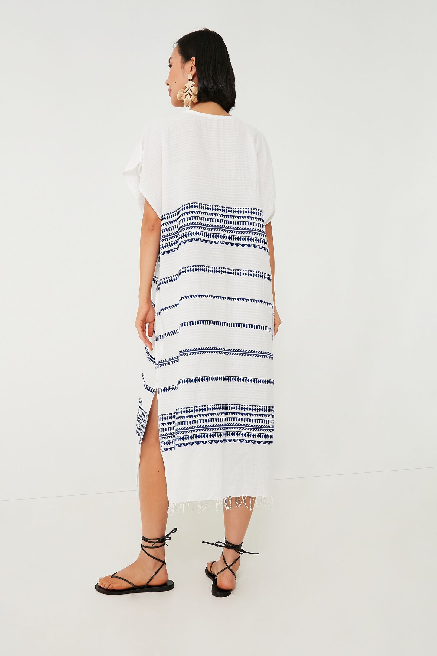 Blue Yani Classic Caftan