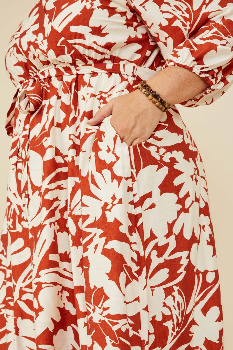 Jessie Midi Dress - Curvy