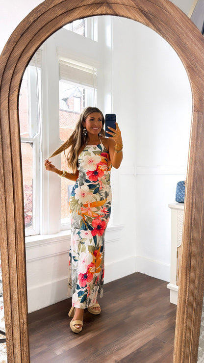 In The Tropics Maxi Dress, Floral Multi