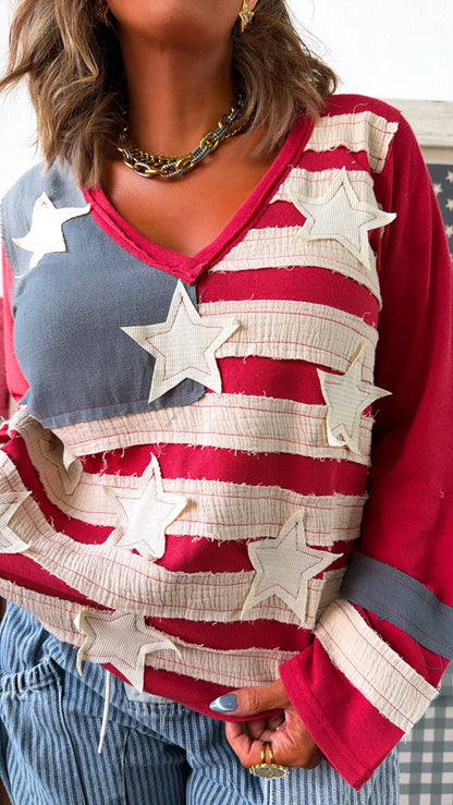 American Dream Top, Tomato Multi