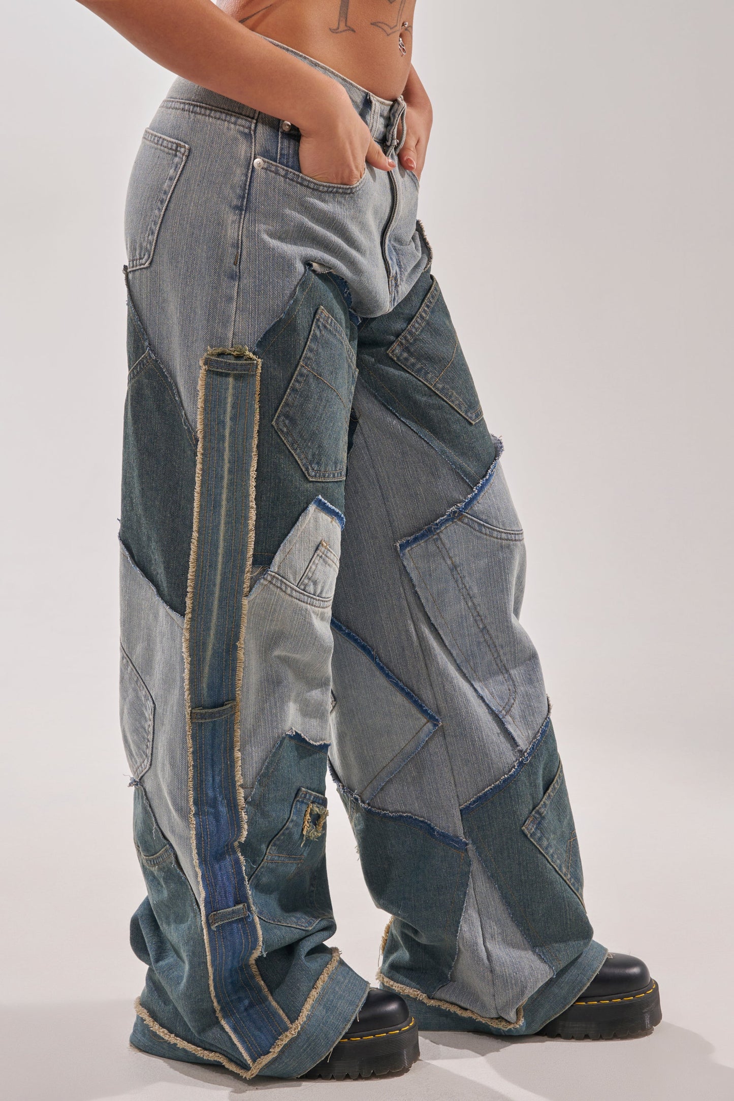 ALL THAT WIDE LEG DENIM JEANS