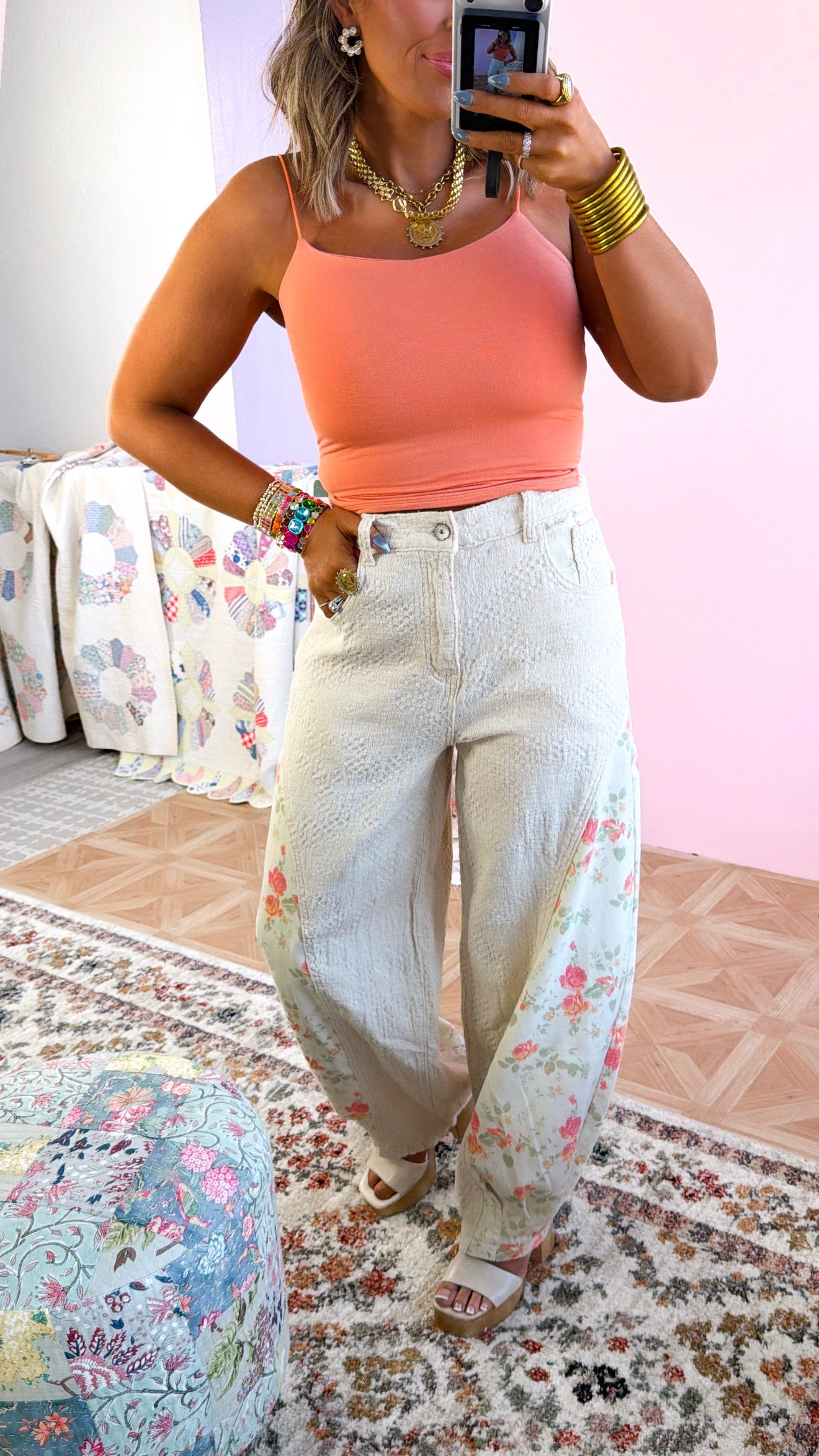 Ivy Dream Relaxed Pant, Natural