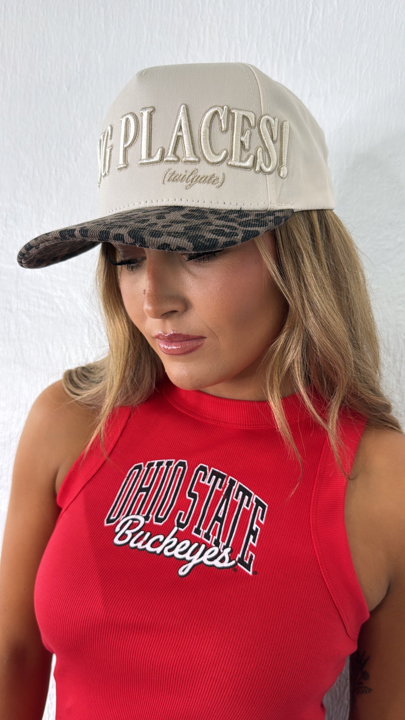 Buckeye Razor Back Tank, Red