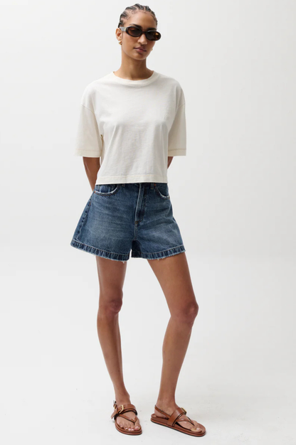 Saige High Rise Short - Wishbone