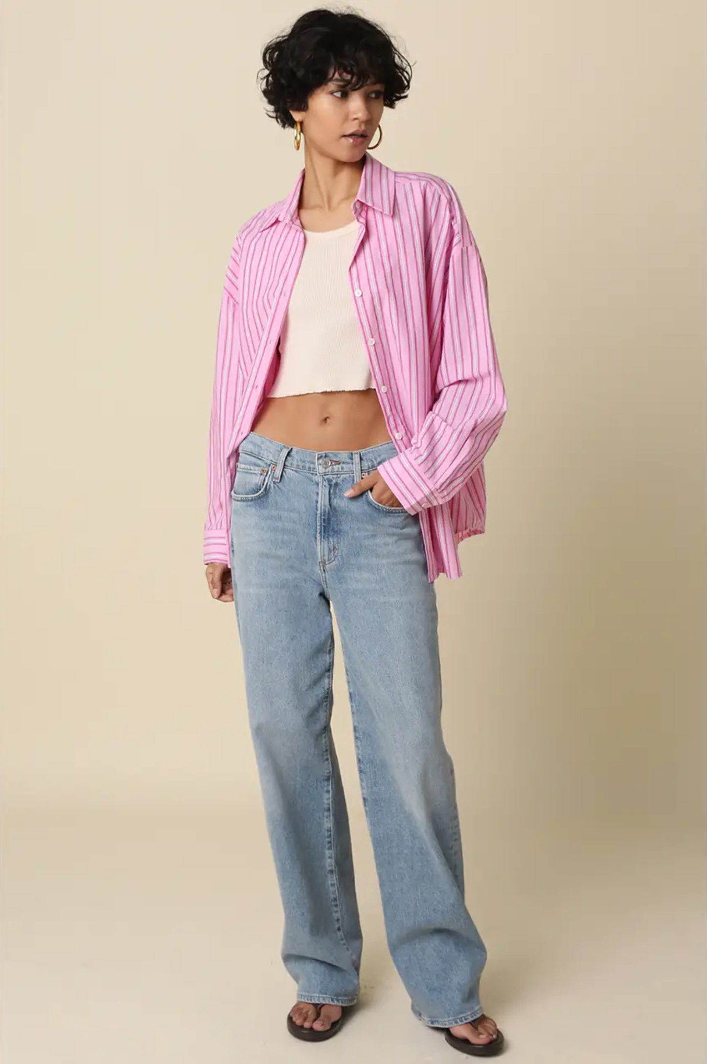 Micah Striped Button-Down Shirt