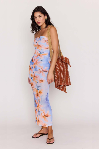 Sunspell Mesh Midi Dress