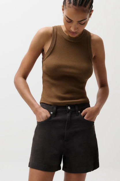 Kimora High Rise Short - Black