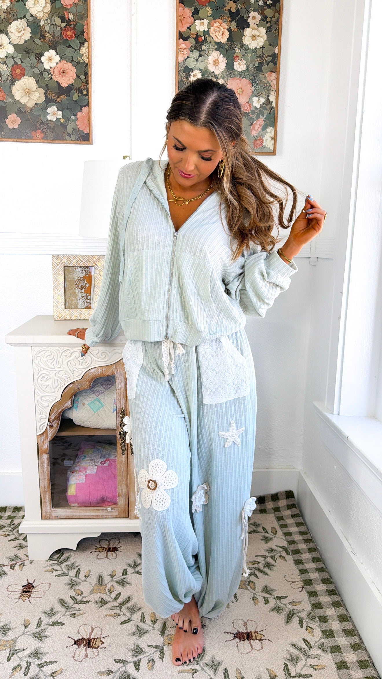 Daydream Valley Jogger Pants, Mint