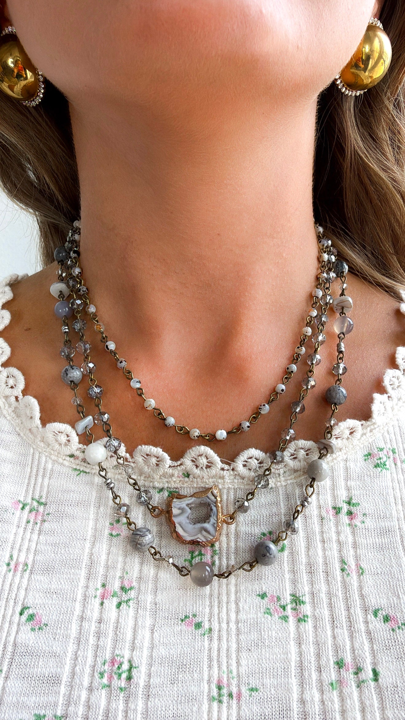 Florence Short Layered Necklace