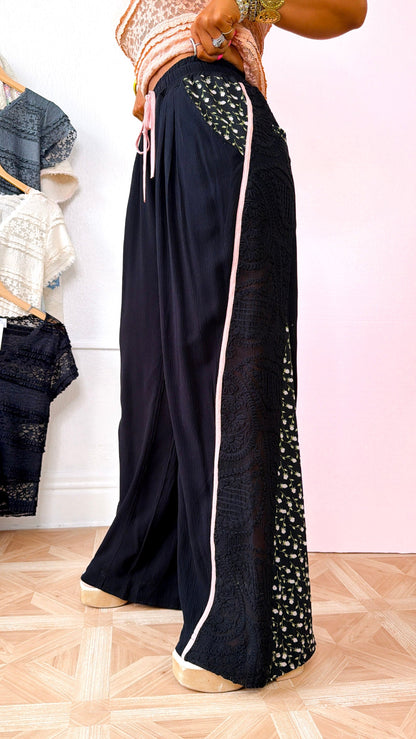 Evening Sol Relaxed Pant, Black