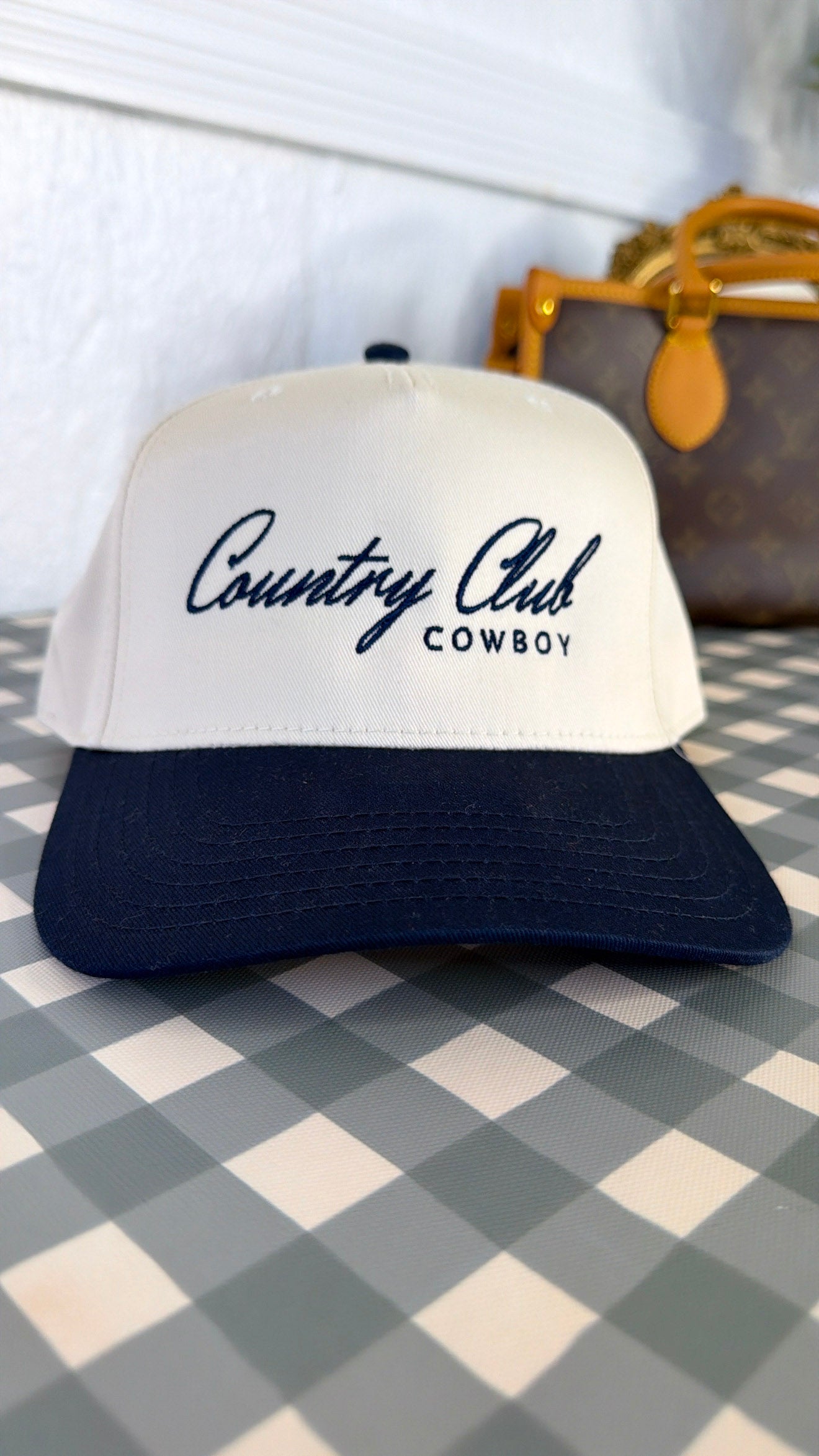 Country Club Cowboy Hat, Navy
