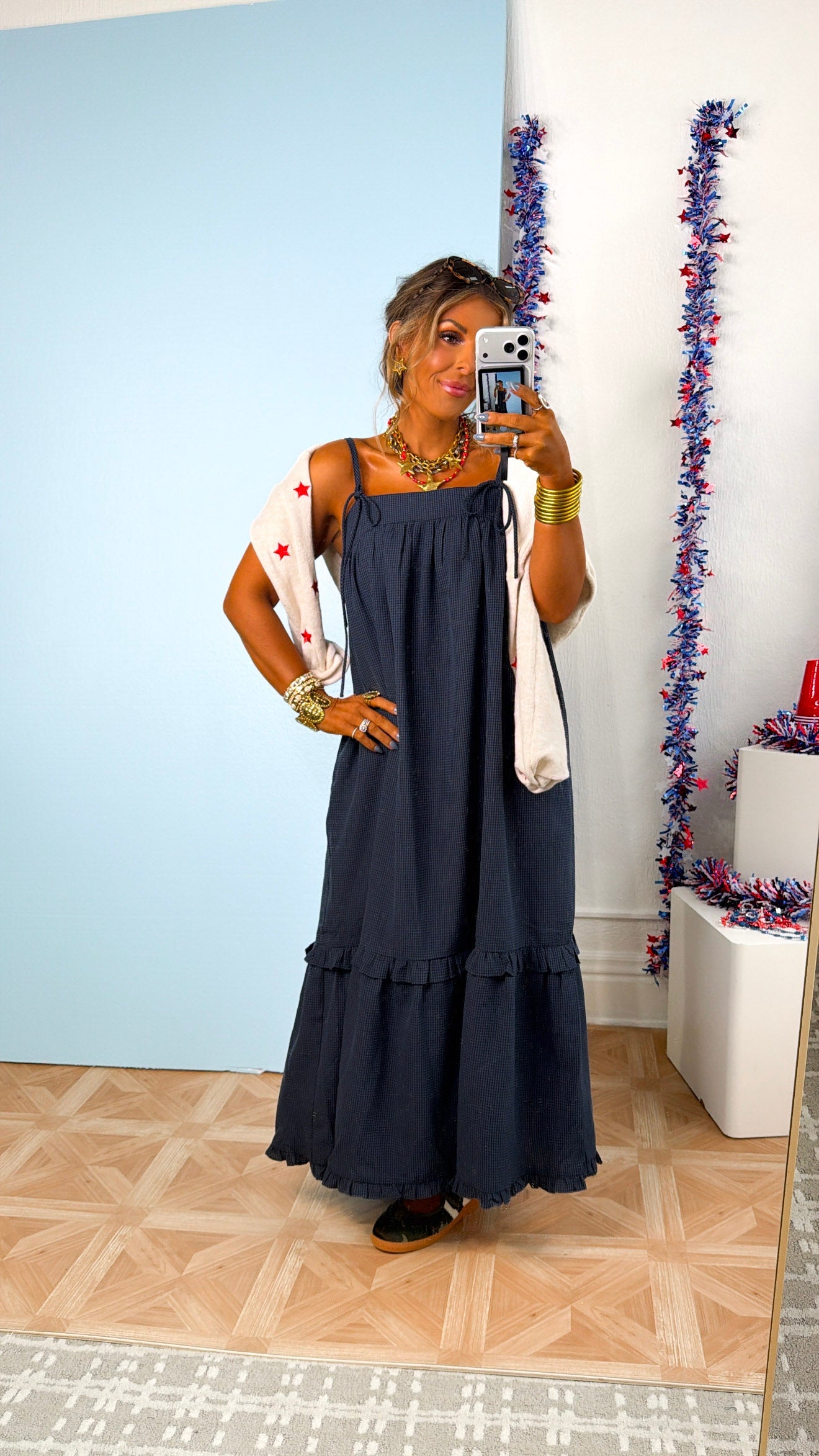 Breezy Belle Dress, Midnight