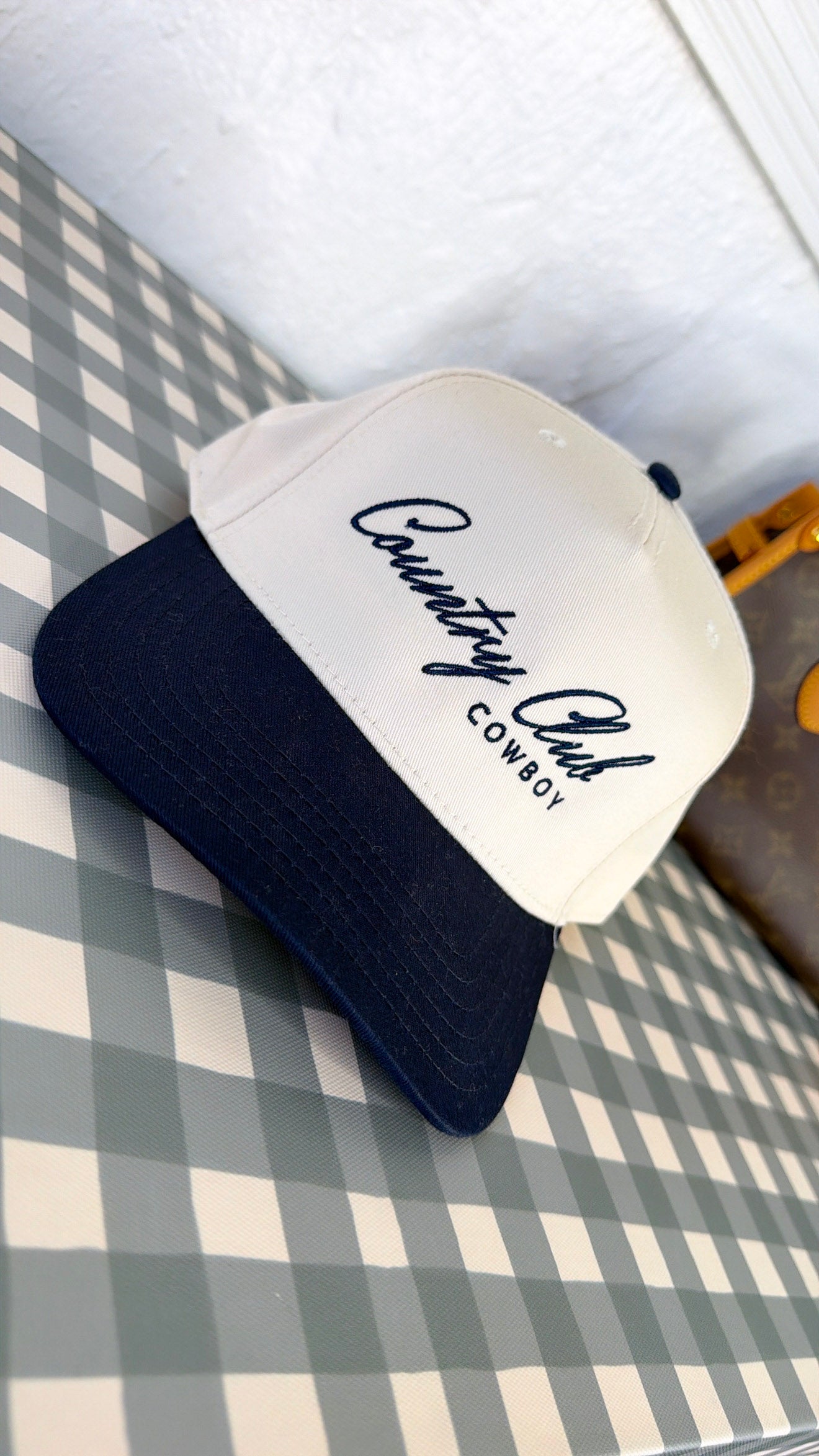 Country Club Cowboy Hat, Navy