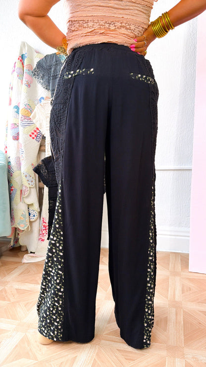 Evening Sol Relaxed Pant, Black