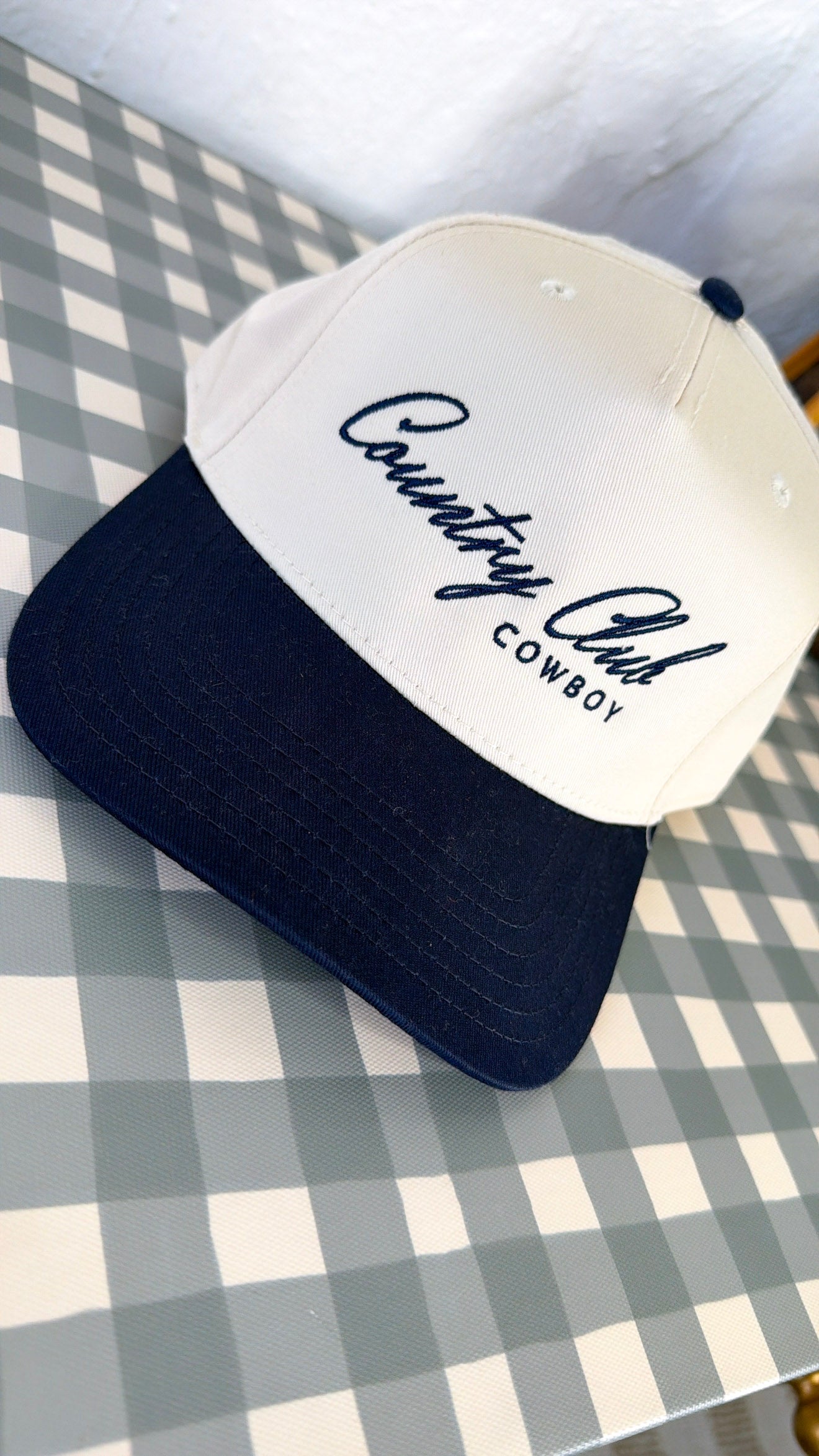 Country Club Cowboy Hat, Navy