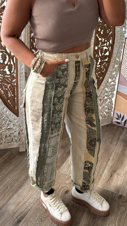 Pure Artistry Patchwork Pant