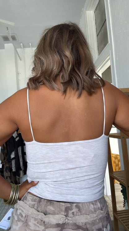 Everyday Essential Spaghetti Strap Cami, Oatmeal
