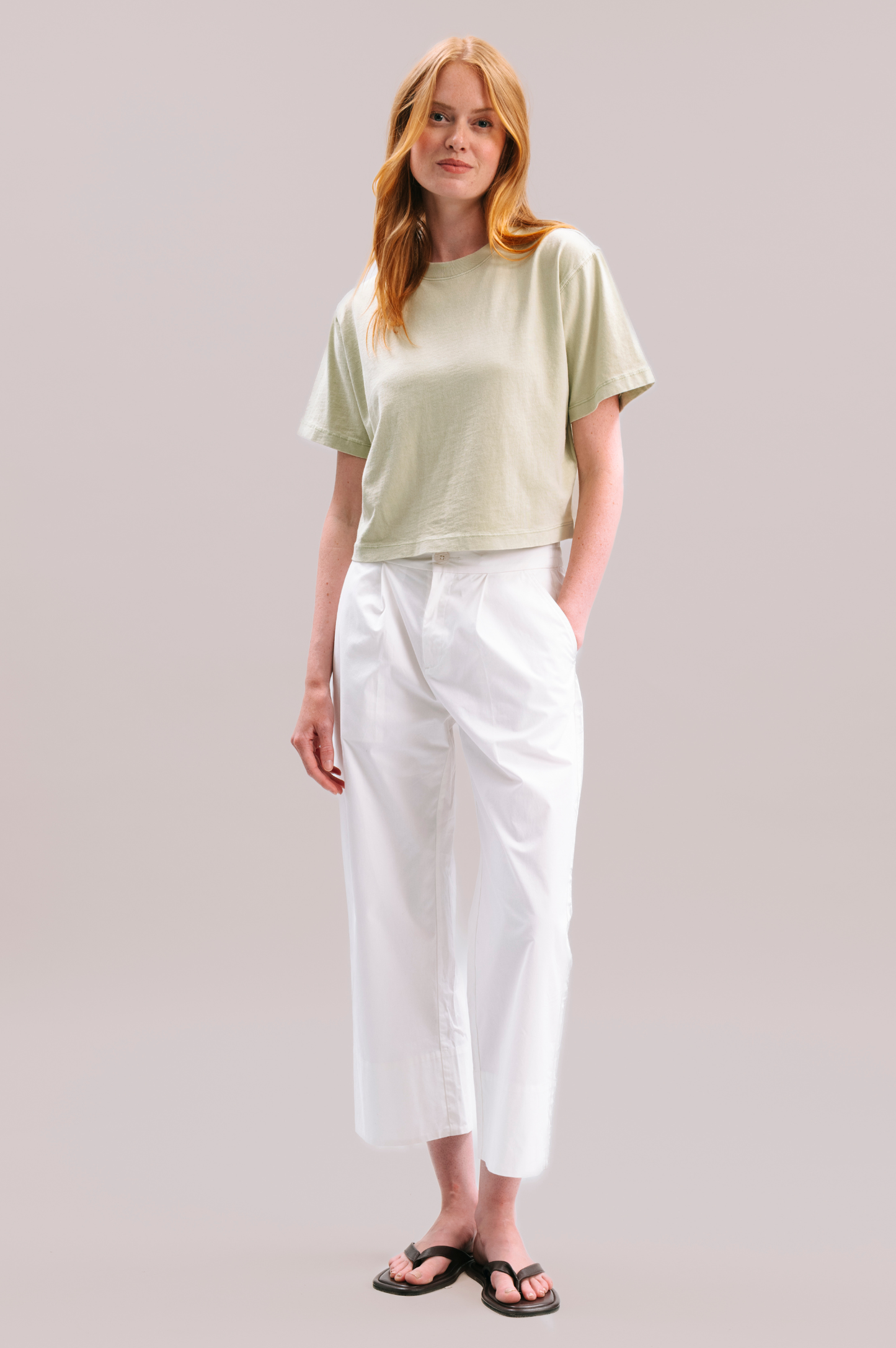 Relaxed Crop Tee
