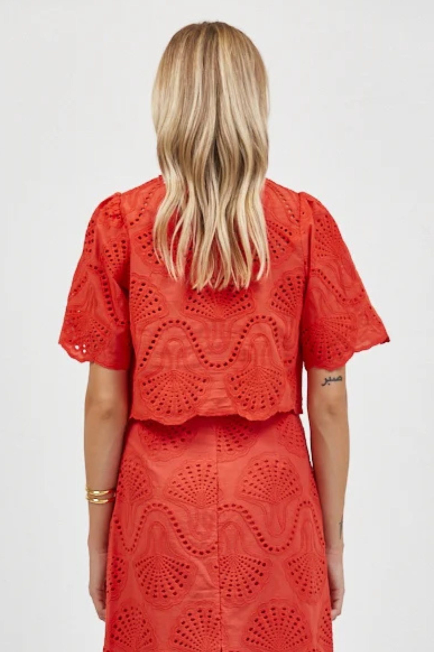 Cannes Eyelet Top