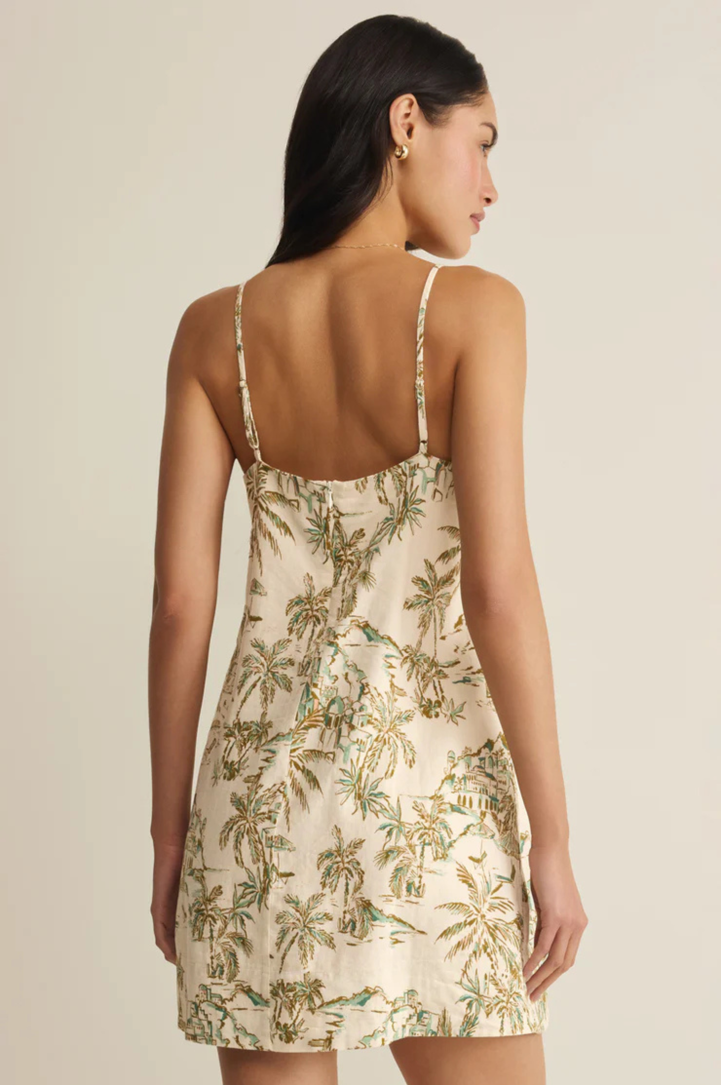 Maude Tiki Tide Mini Dress