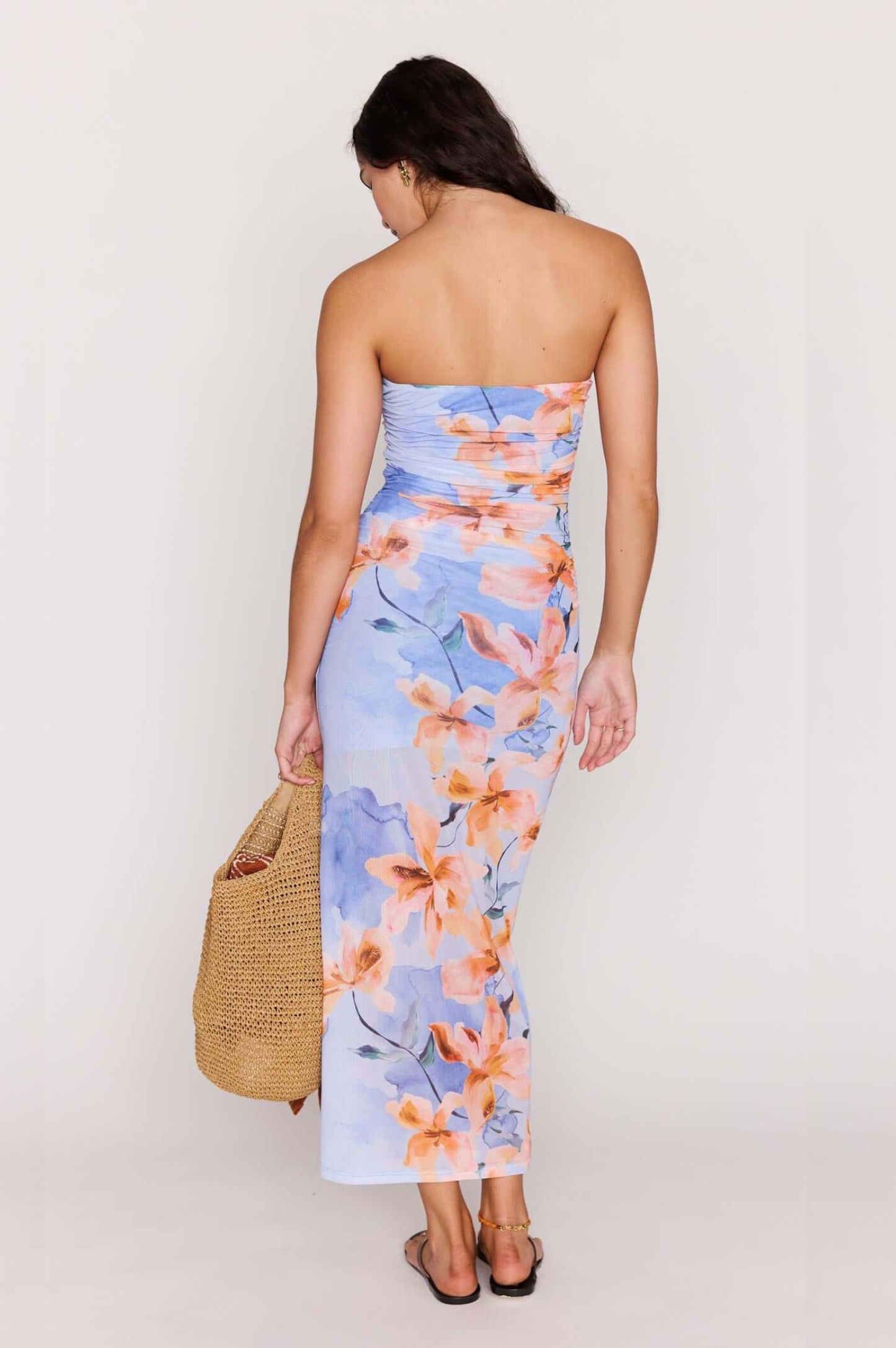 Sunspell Mesh Midi Dress