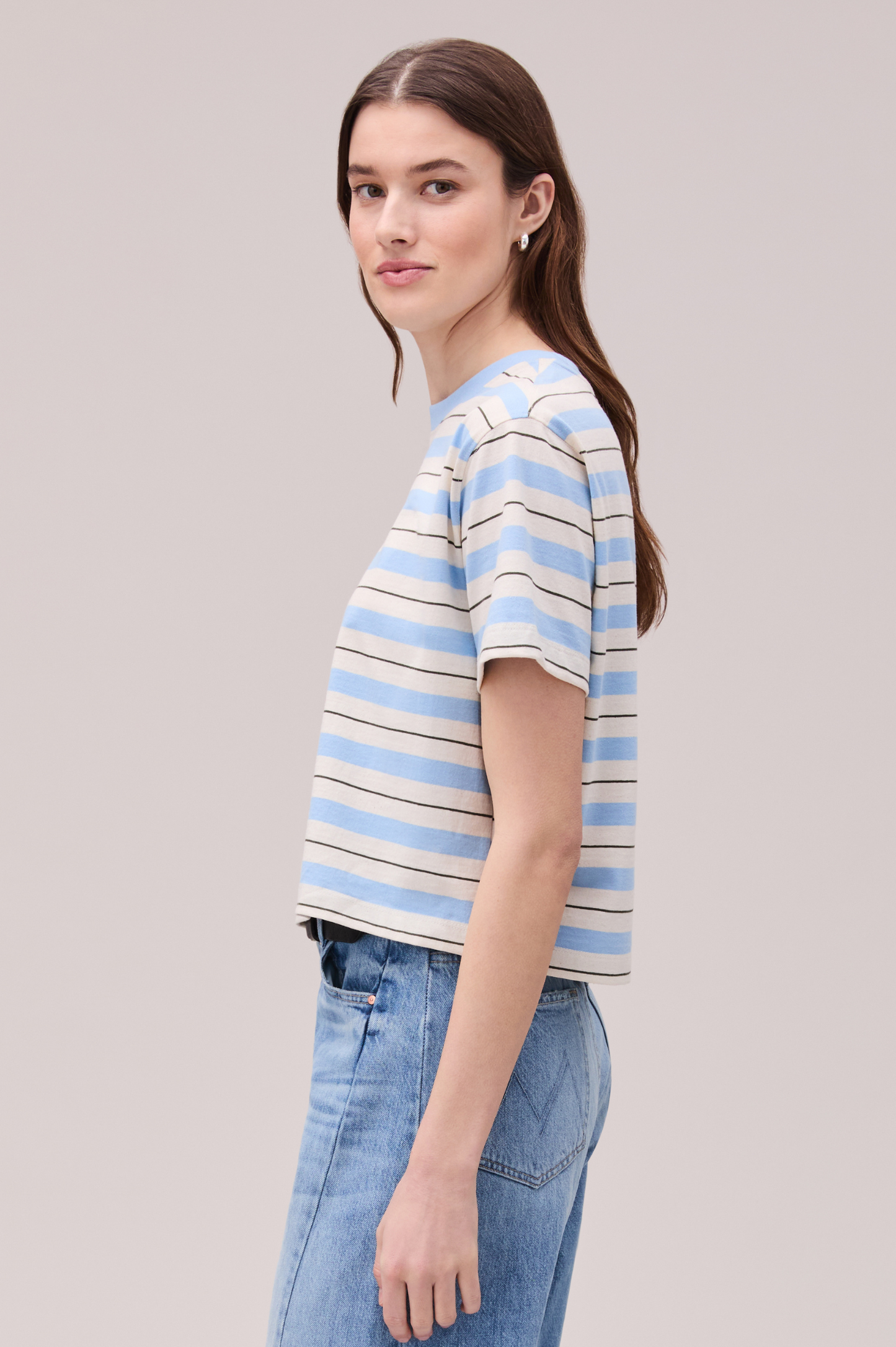 Recycled Striped Tee