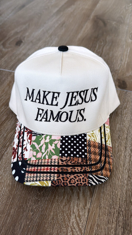Make Jesus Famous Trucker Hat