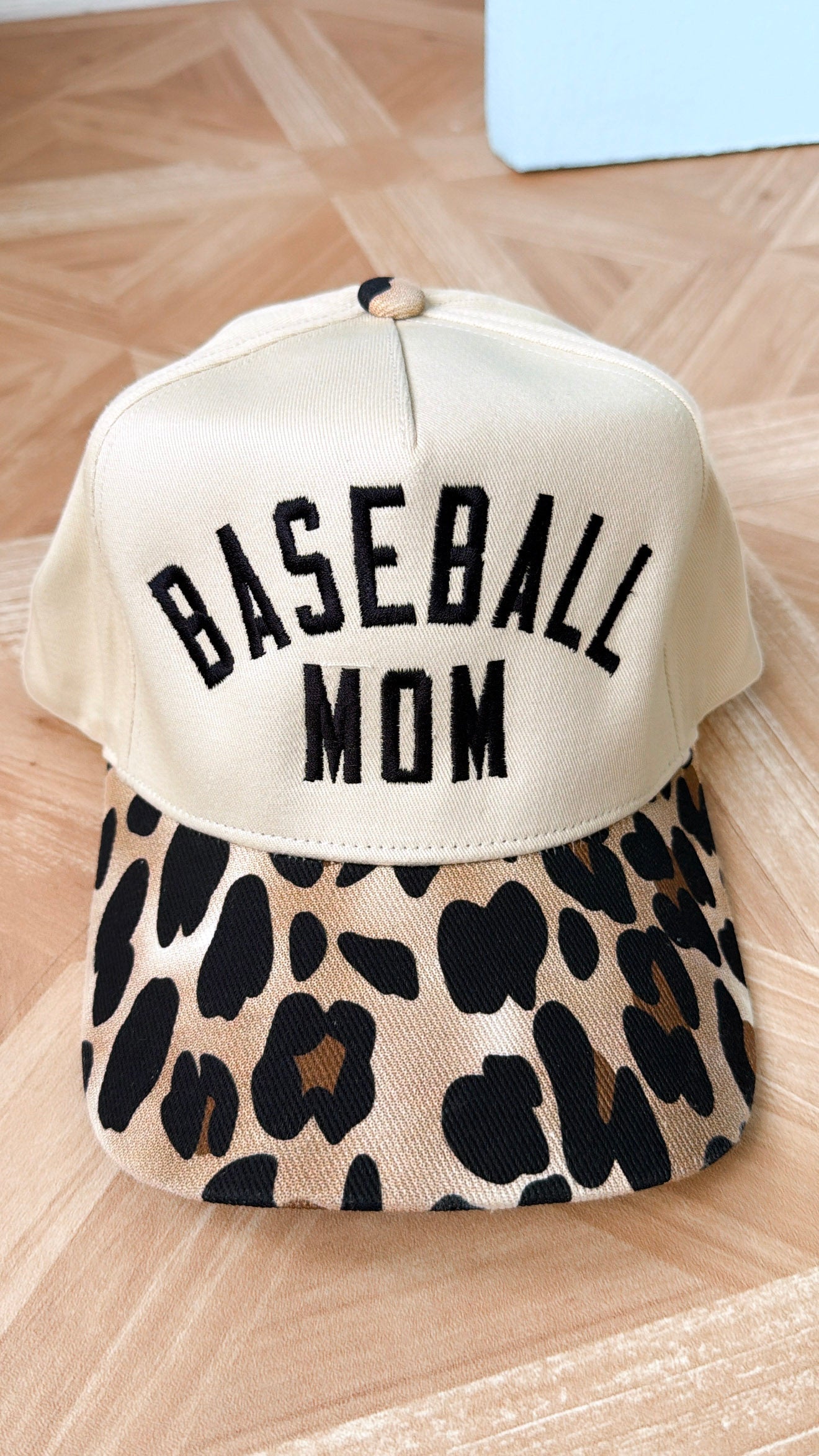 Leopard Baseball Mom Trucker Hat