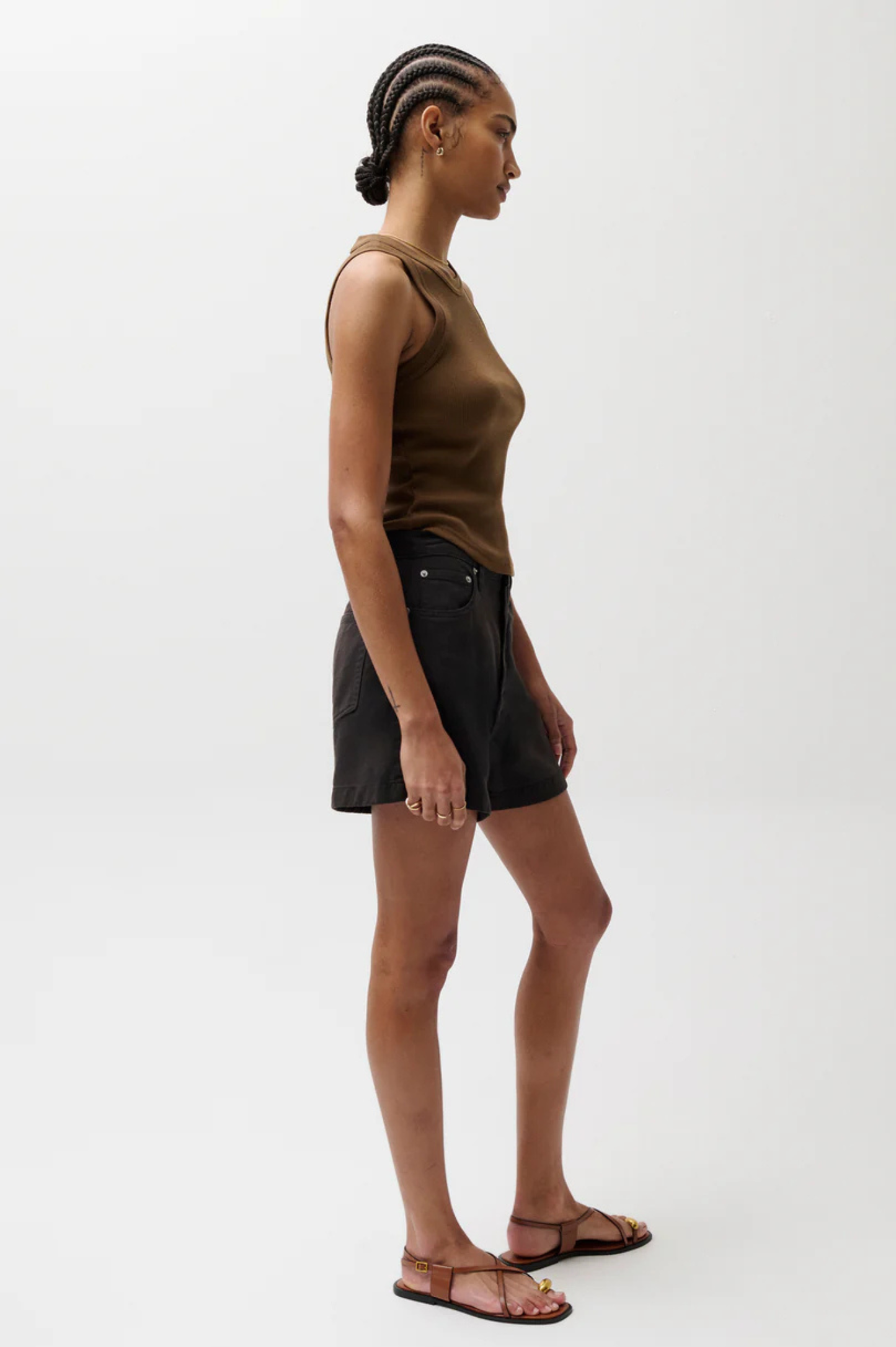 Kimora High Rise Short - Black