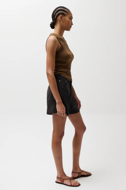 Kimora High Rise Short - Black