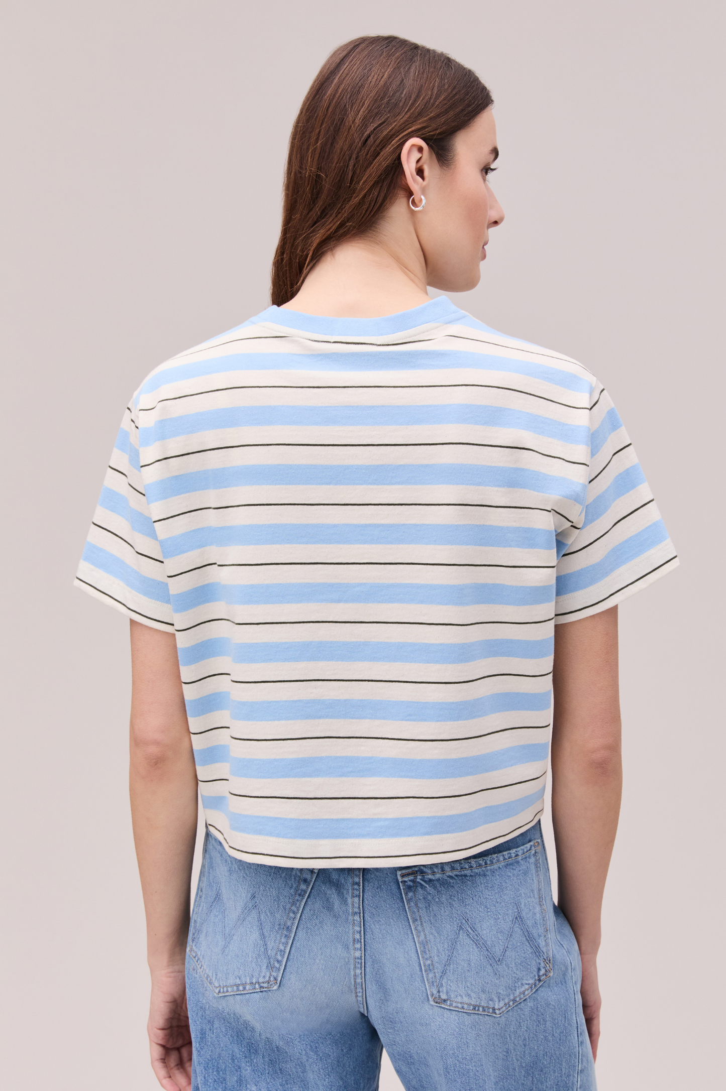 Recycled Striped Tee