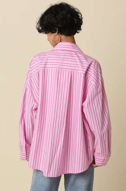 Micah Striped Button-Down Shirt