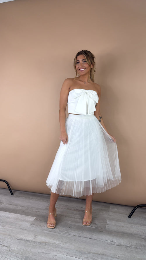 Every Occasion Mesh Tutu, Cream
