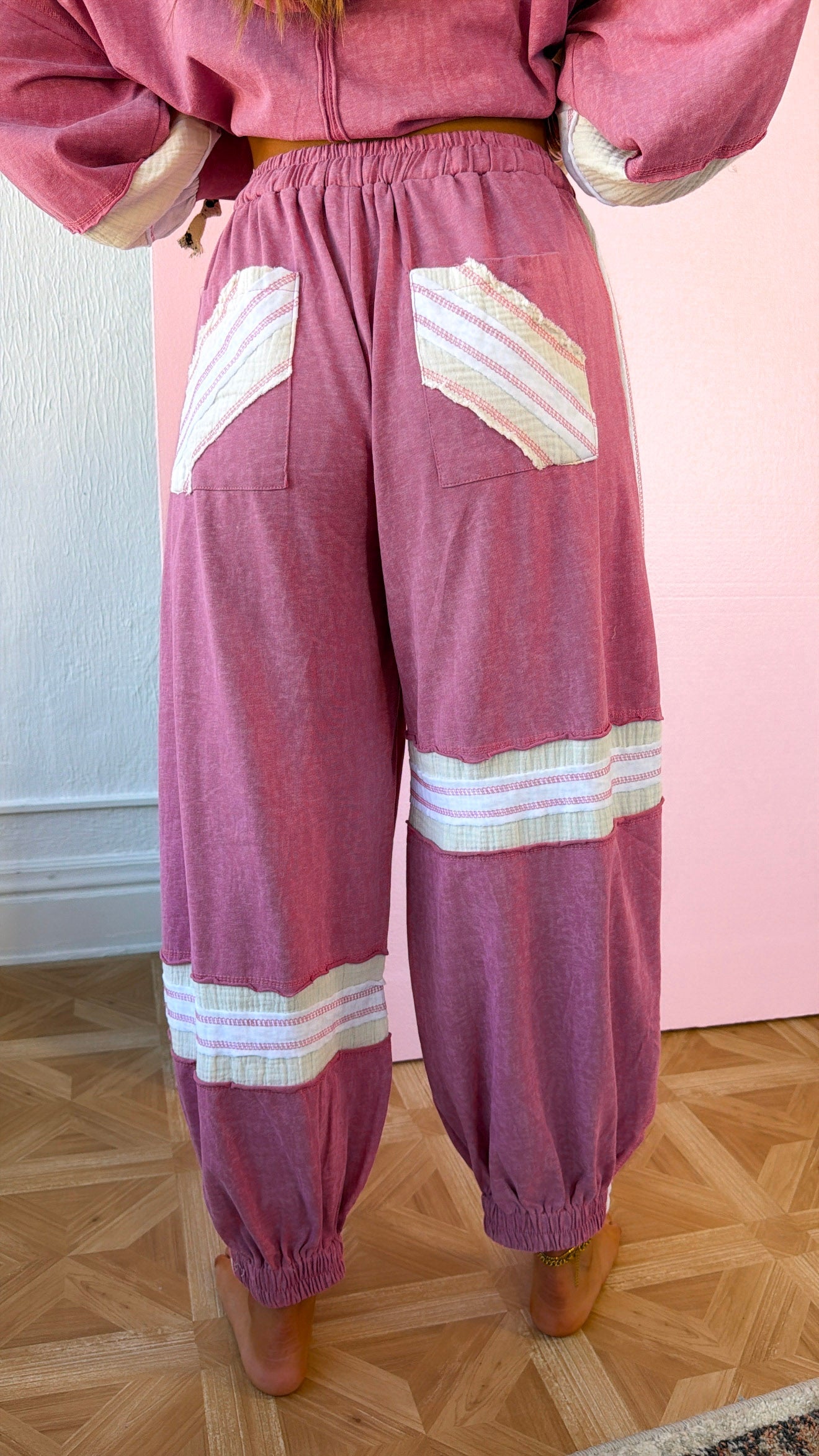 Easy Street Joggers, Cloud Pink