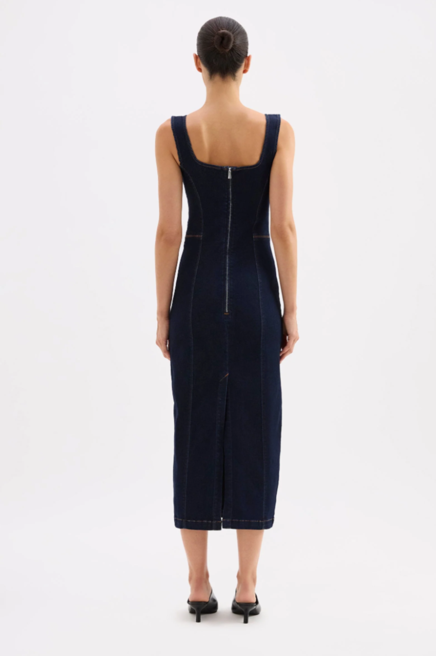 Vita Denim Maxi Dress