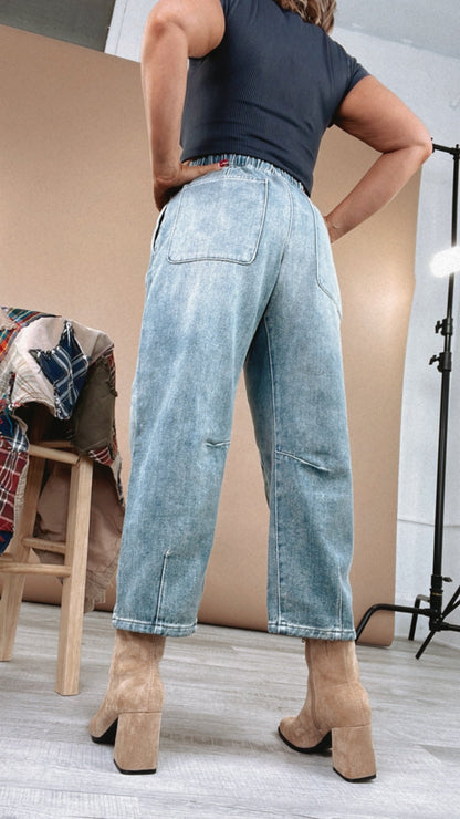 Barrel Denim Jeans