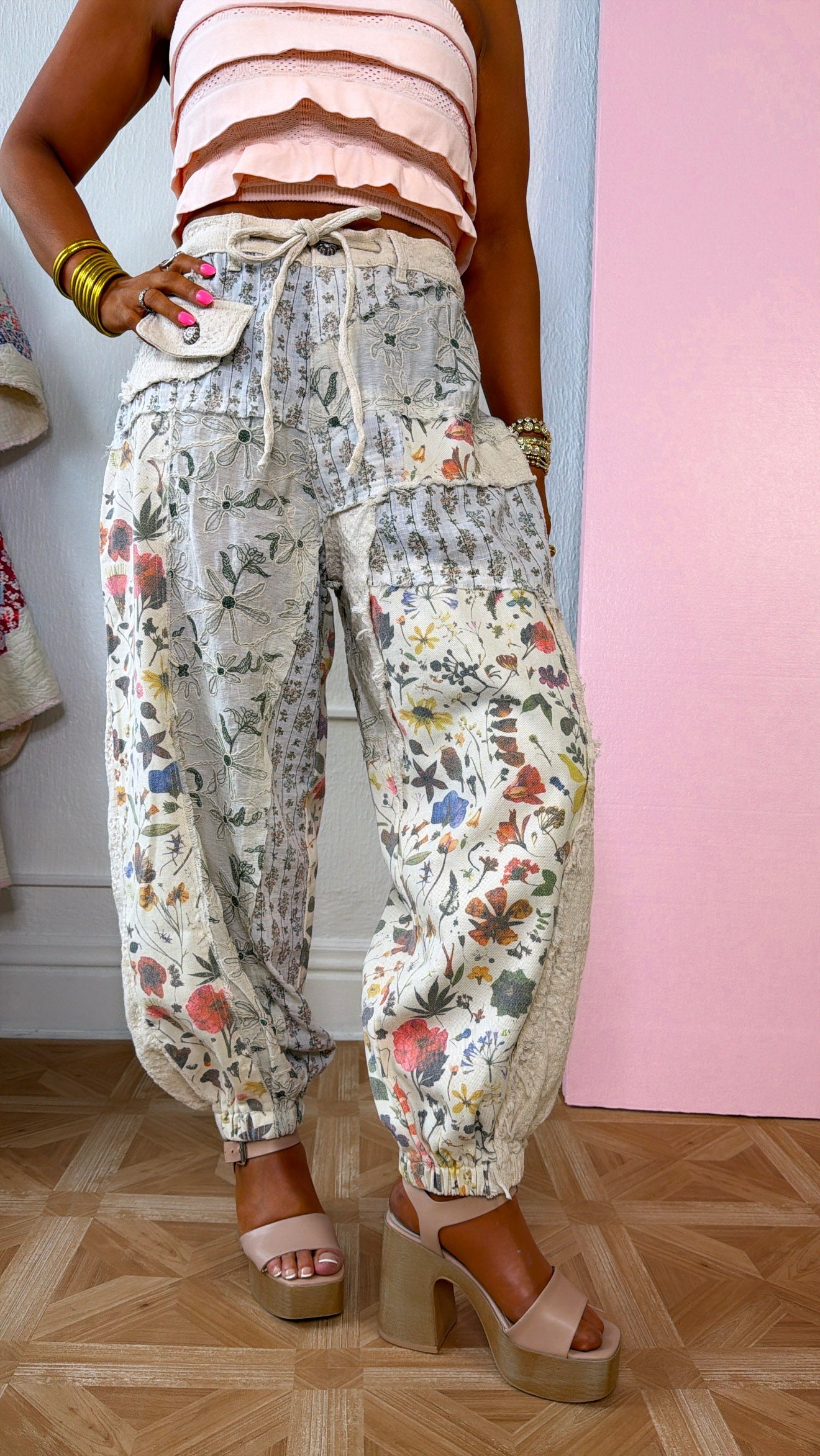 Amber Dusk Joggers, Natural
