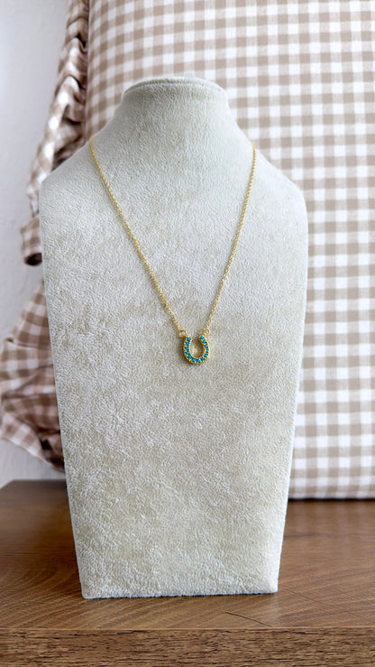 Lucky Charm Turquoise Necklace