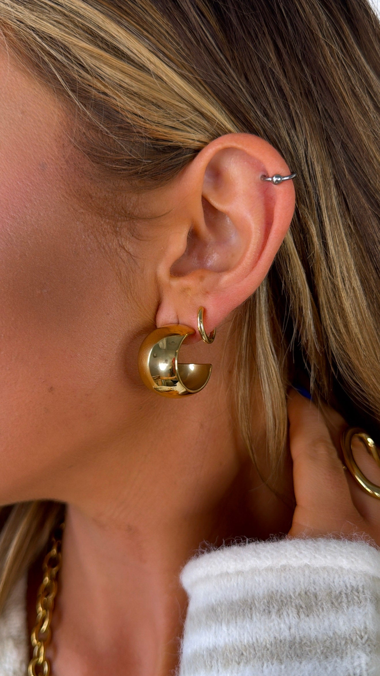 Luxe Dome Hoops