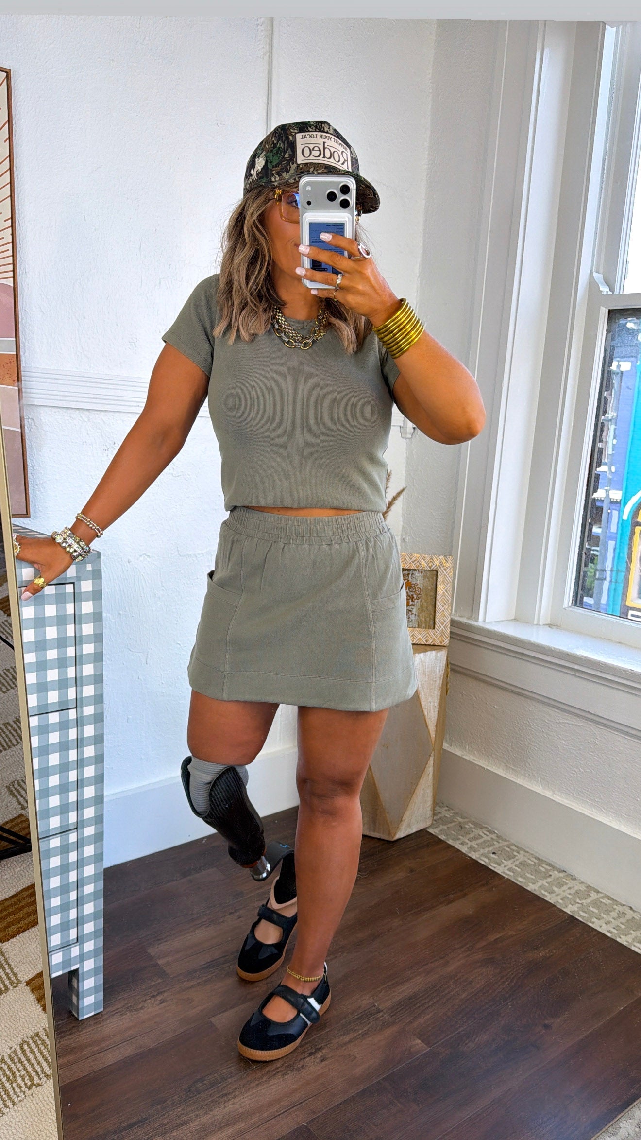 In The Lounge Two Piece Set, Sage